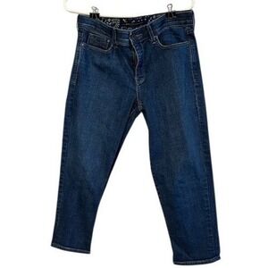 Levis 525 Original Perfect Waist Jeans Womens Dark Wash Straight Leg Denim Pants